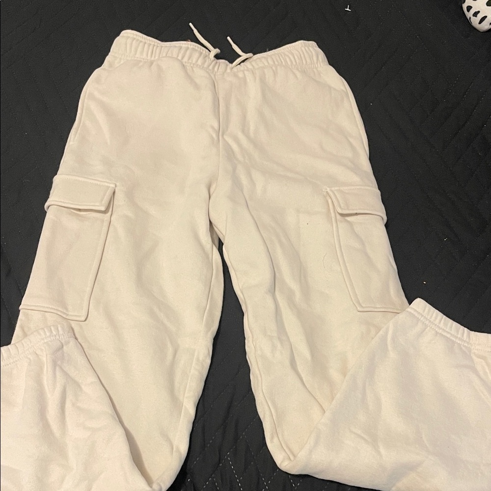 GAP Kids' Off-White Jogger Pants